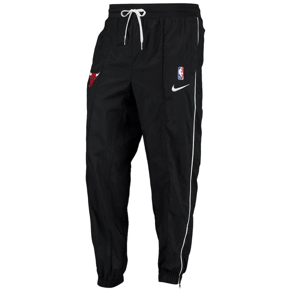 Nike Men's Chicago Bulls 75th Anniversary Black Courtside Pants