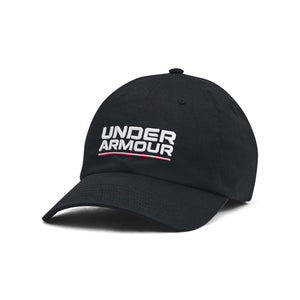 Under Armour Branded Adjustable Cap in Black