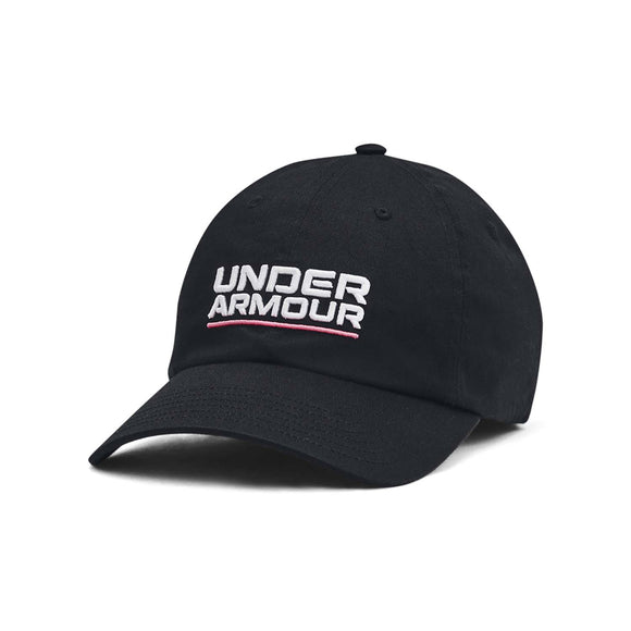 Under Armour Branded Adjustable Cap in Black