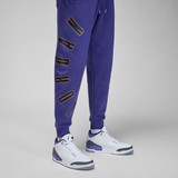 ordan Flight MVP Men's Fleece Trousers - Sky J Purple/Sail