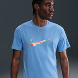 Nike Men's Dri-FIT Fitness T-Shirt - University Blue