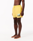 LACOSTE Men's Washed Effect Swim Trunks