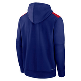 Men's Texas Rangers Nike Royal Authentic Collection Performance Pullover Hoodie