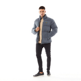 Lyle And Scott Mens Funnelled Puffer Jacket