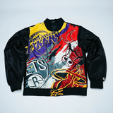 New Era Retro NBA Basketball Bomber Jacket