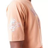 New Era Orange Front Logo Men's T-Shirt