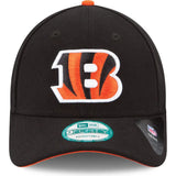 New Era Cincinnati Bengals NFL 9FORTY The League Adjustable Black Curved Cap