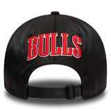 Chicago Bulls NBA Satin Black 9TWENTY Adjustable Cap