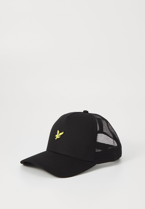 Lyle & Scott SNAP BACK TRUCKER CAP UNISEX I jet black