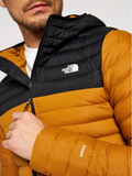 The North Face Stretch Down Jacket Yellow Slim Fit