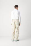 Lacoste Solid Patterned Straight Cargo Track Pants