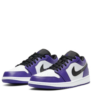 Jordan 1 Low Court Purple White