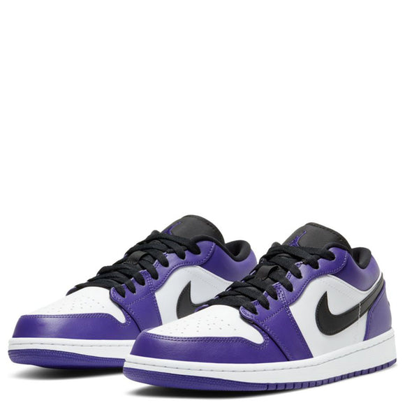 Jordan 1 Low Court Purple White