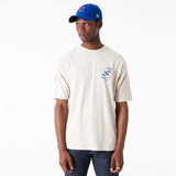 New Era - Baseball Graphic OS T-Shirt - Chicago Cubs - Stone/White