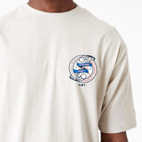 New Era - Baseball Graphic OS T-Shirt - Chicago Cubs - Stone/White