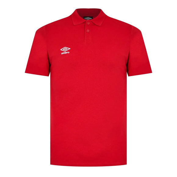 Umbro Cl Ess Polo in Red