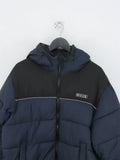 Nicce Men's Coat Blue Polyamide with Polyester Jacket