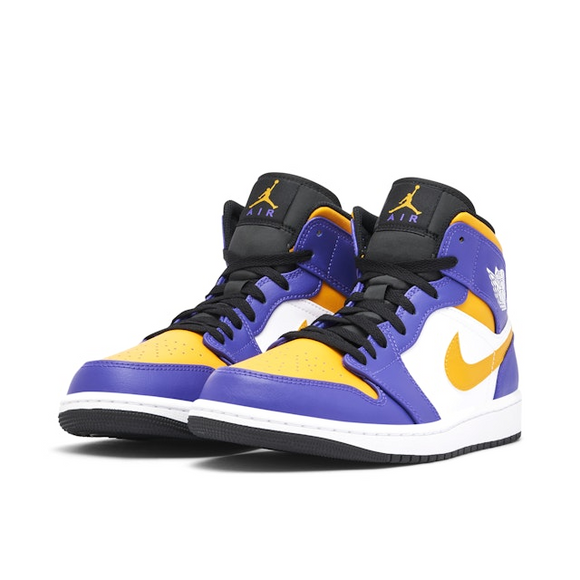 Nike Air Jordan 1 Mid Lakers