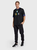 Reebok Classic Technical T-Shirt Classics Football Black Relaxed Fit