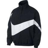Nike swoosh Black and White Windbreaker Jacket