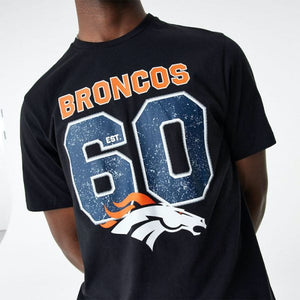 Denver Broncos NFL Wordmark Black T-Shirt