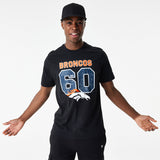 Denver Broncos NFL Wordmark Black T-Shirt