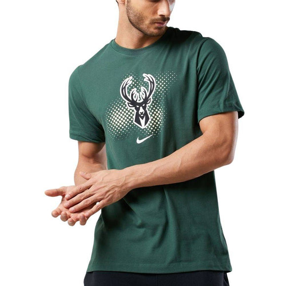 Milwaukee Bucks Logo Men's Nike Dri-FIT NBA T-Shirt