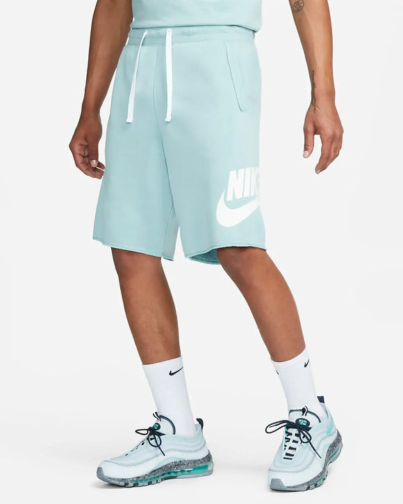 Nike Club Fleece Allover Print French Terry Shorts