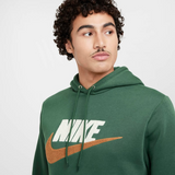 Nike Club Fleece Men's Pullover Hoodie - Fir/Fir