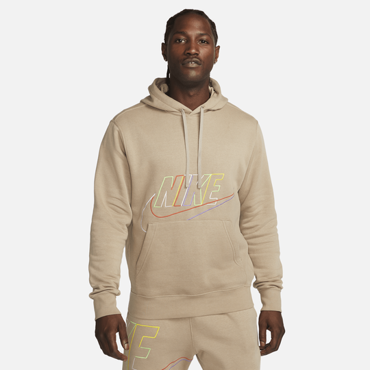 Nike Therma Outline Wordmark (MLB Los Angeles Dodgers) Men's Pullover Hoodie.