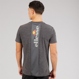 Ellesse Mens Dundalk Running Top Black Marl