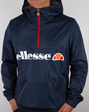 Ellesse 1/2 Zip Hooded Jacket Navy