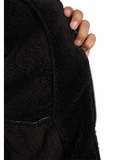 Men's Black Cervacol Sherpa Fleece Jacket