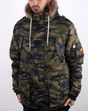 BLIZZARD PARKA JACKET ELLESSE CAMO