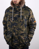 BLIZZARD PARKA JACKET ELLESSE CAMO