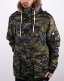 BLIZZARD PARKA JACKET ELLESSE CAMO
