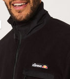 ELLESSE MASEBEN FZ FLEECE JACKET MENS BLACK