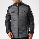 Ellesse Tartaro Grey Heather Black Down Jacket