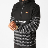 She Zipped Neck Hooded Sweatshirt Freccia Black