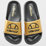 Ellesse Claquettes Femme Fellentini Slide Gold Black
