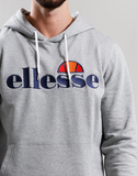 Ellesse Ferrer Hoodie Grey Marl