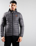 Ellesse Lombardy Puffer Jacket Dark Grey Marl