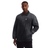 adidas Originals Essentials+Dye Coach Overshirt in Black