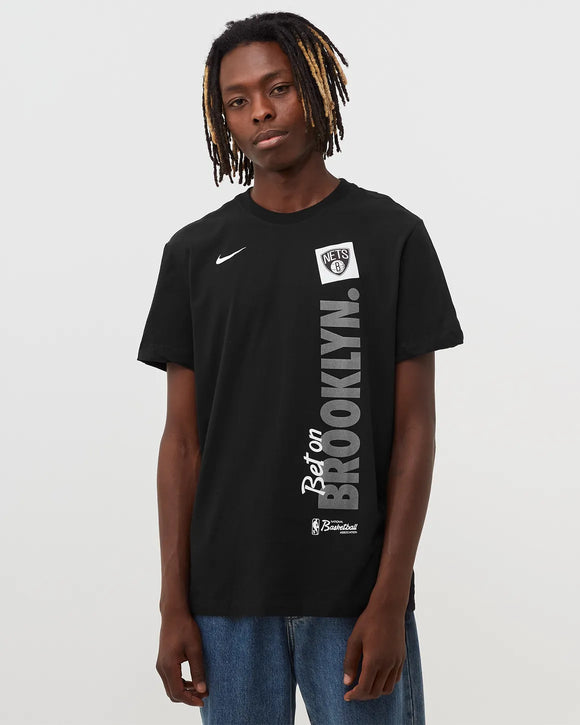 BROOKLYN NETS BANNER DRI-FIT NBA T-SHIRT NIKE