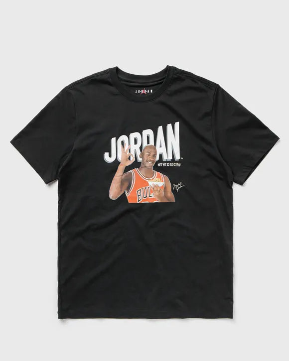 Nike Air Jordan MVP Wheaties Graphic T-Shirt Black