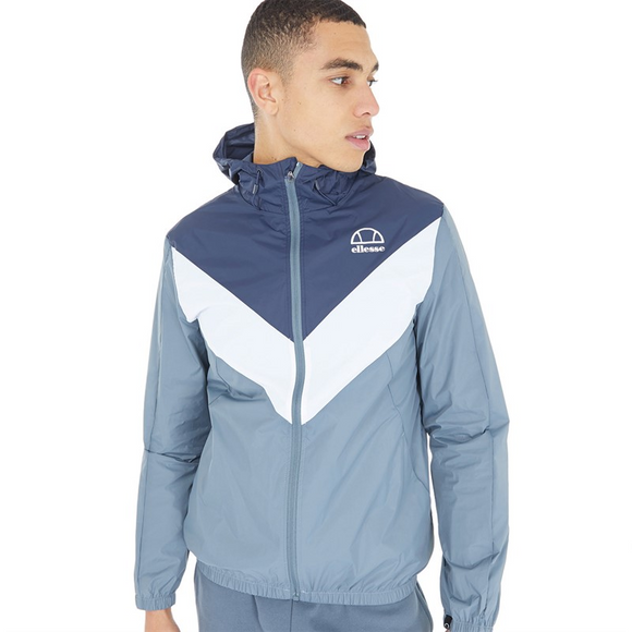 Ellesse Mens Durezza Full Zip Jacket Blue