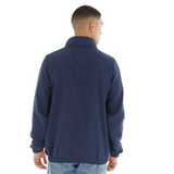 Ellesse Mens Barzelleta 1/4 Zip Poly Track Top Light Grey