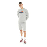Ellesse Mens Tennis Collection Trio Fleece Shorts Grey Marl