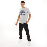Ellesse Mens Stiglione Logo T-Shirt Grey Marl