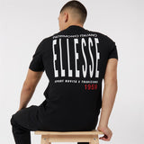 Ellesse Retanna Men's Back Logo T-Shirt, Black
